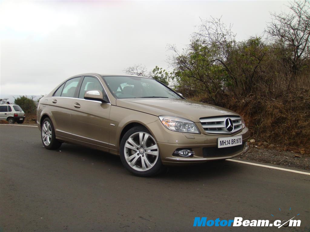 Mercedes c230 crash test #2