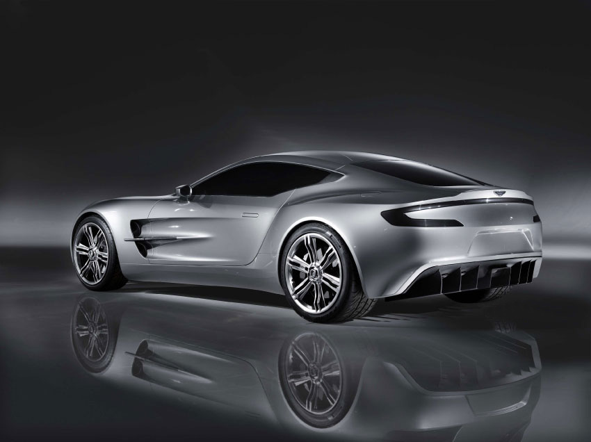 aston one 77 rear Aston Martin One 77 : More Pictures