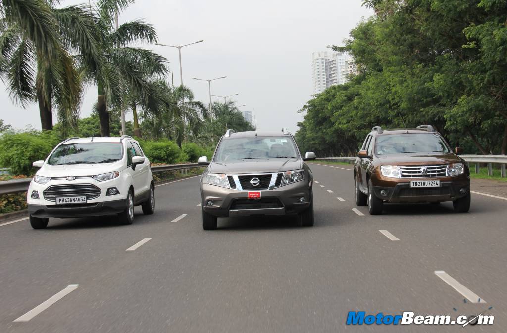 Nissan terrano vs duster in india