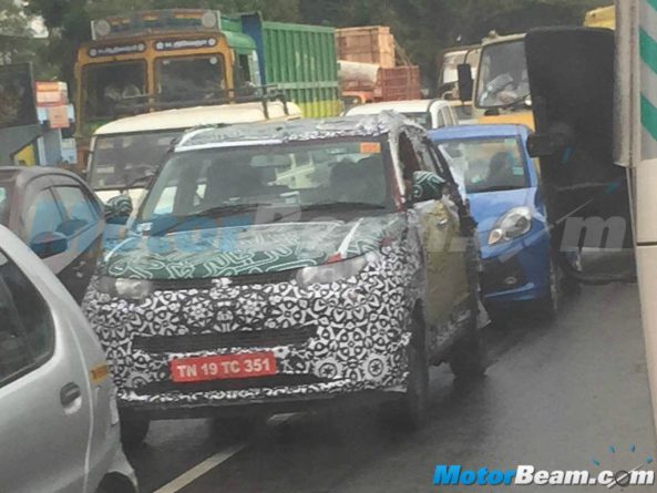 2015 Mahindra S101 Production Ready Spy Shot