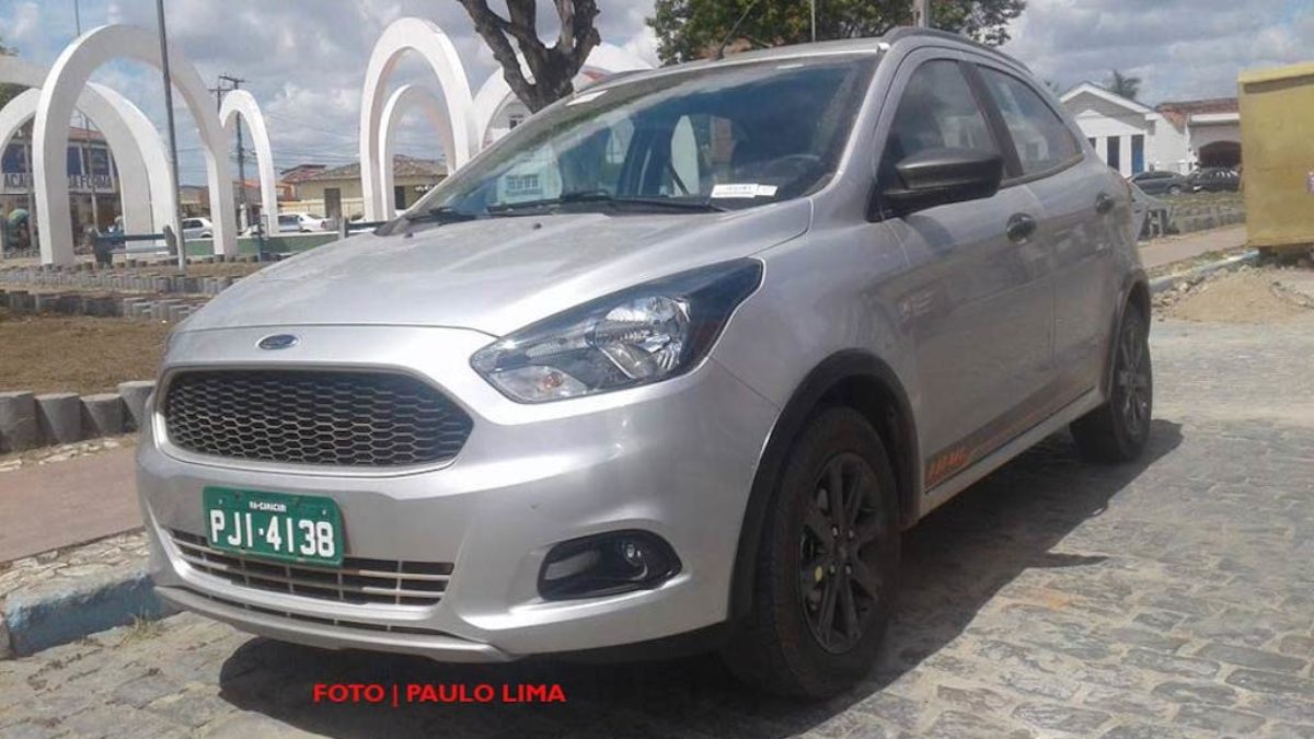 India-bound restyled Ford Ka (Ford Figo) hits the Brazilian market