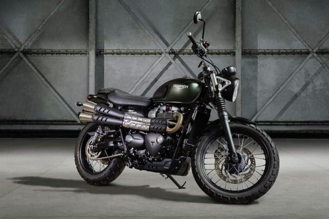 2017 Triumph Street Scrambler India