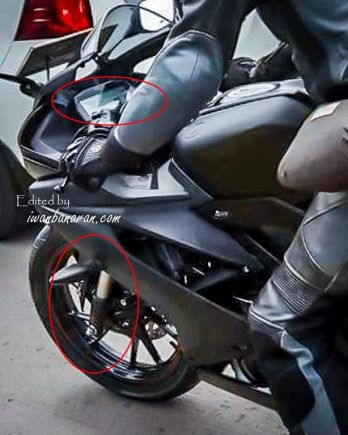 2017 Yamaha R15 Spied Front