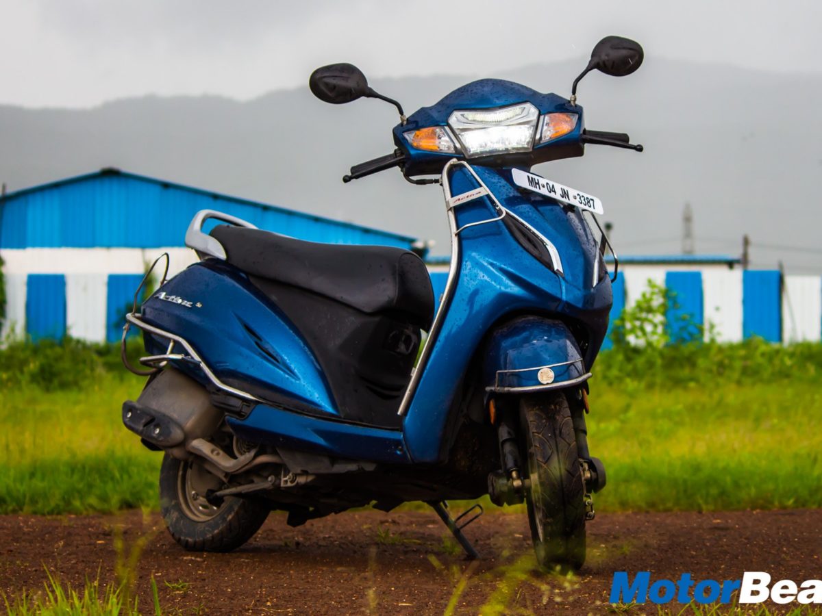 Honda Activa 5g Blue 2 - Rishi Bike Bazar