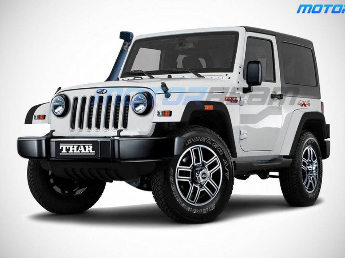 2020 Mahindra Thar Render Showcases New Stance