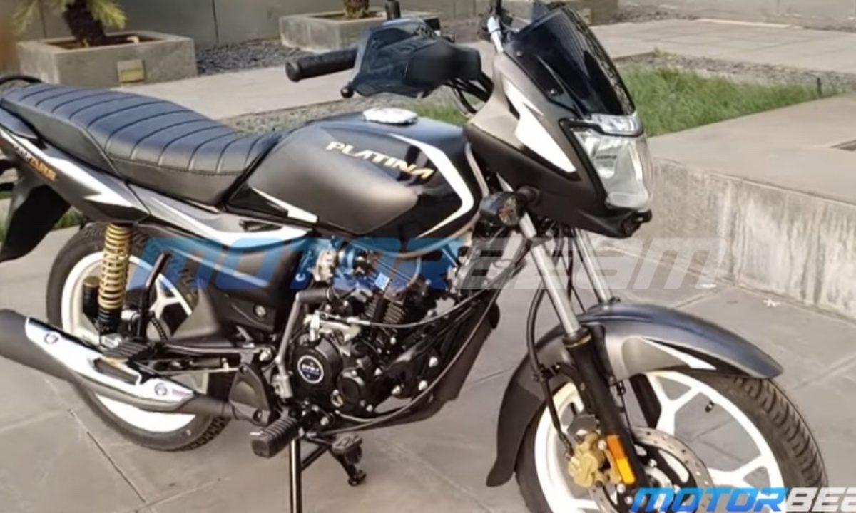 2021 Bajaj Platina 110 ABS Readied Launch Soon MotorBeam