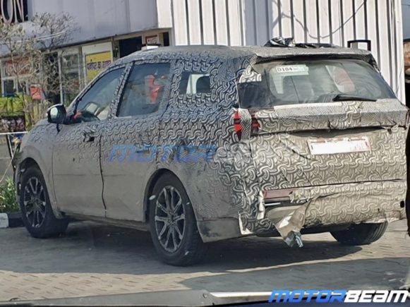 2021 Mahindra XUV500 Spied Rear