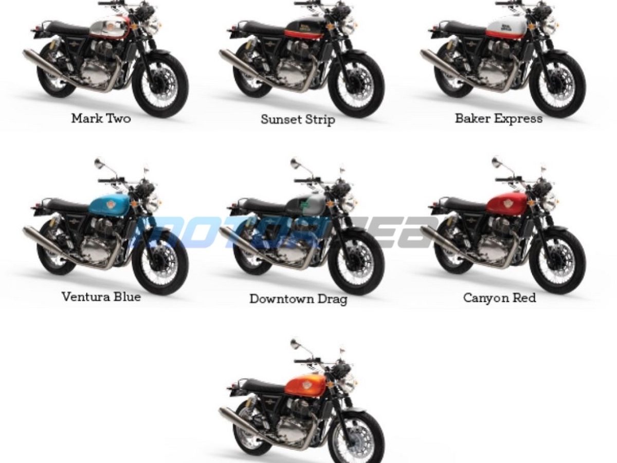 Royal enfield interceptor on sale 2021 colors