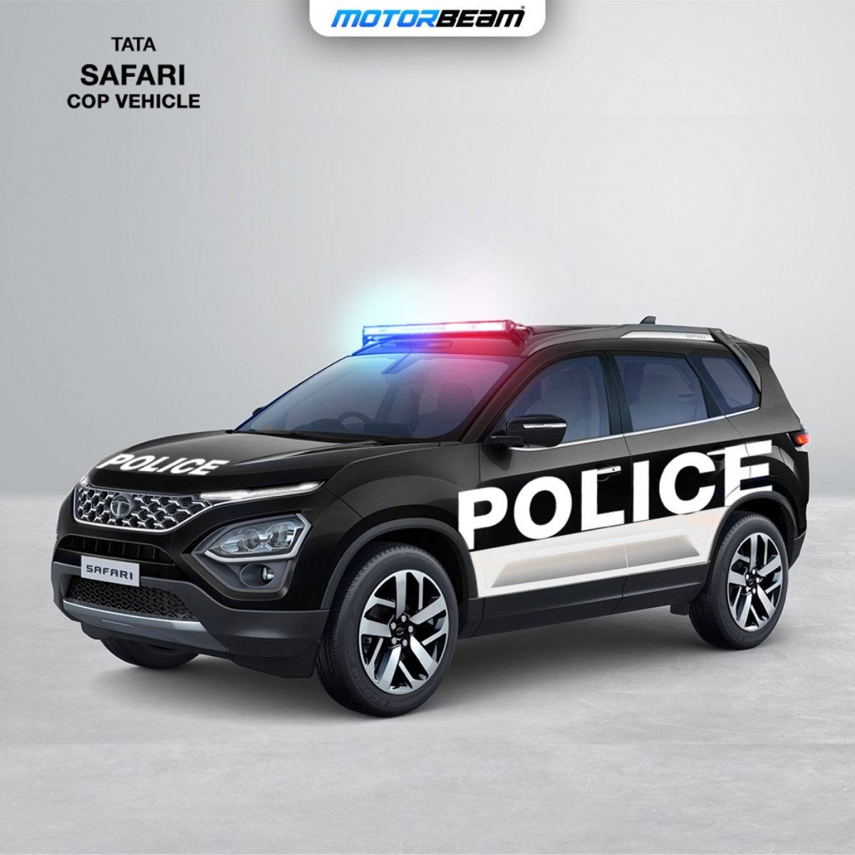 New Tata Safari ST Race Car With A V8 Engine - Digital Render