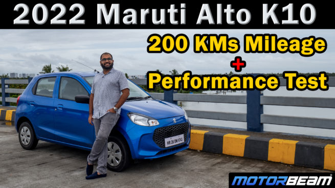 2022 Maruti Alto K10 Mileage Test