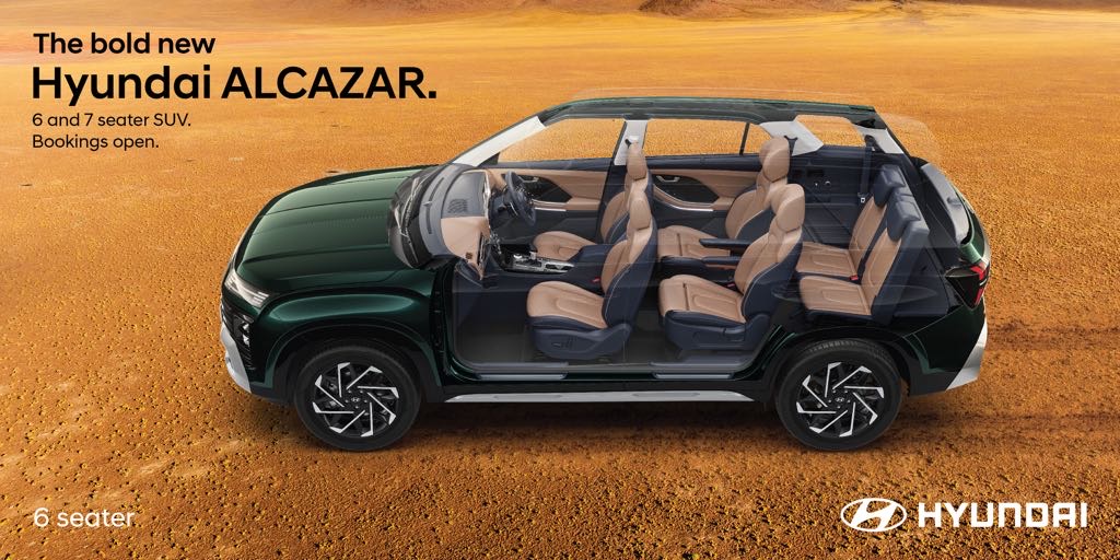 2024 Hyundai Alcazar 6 Seater