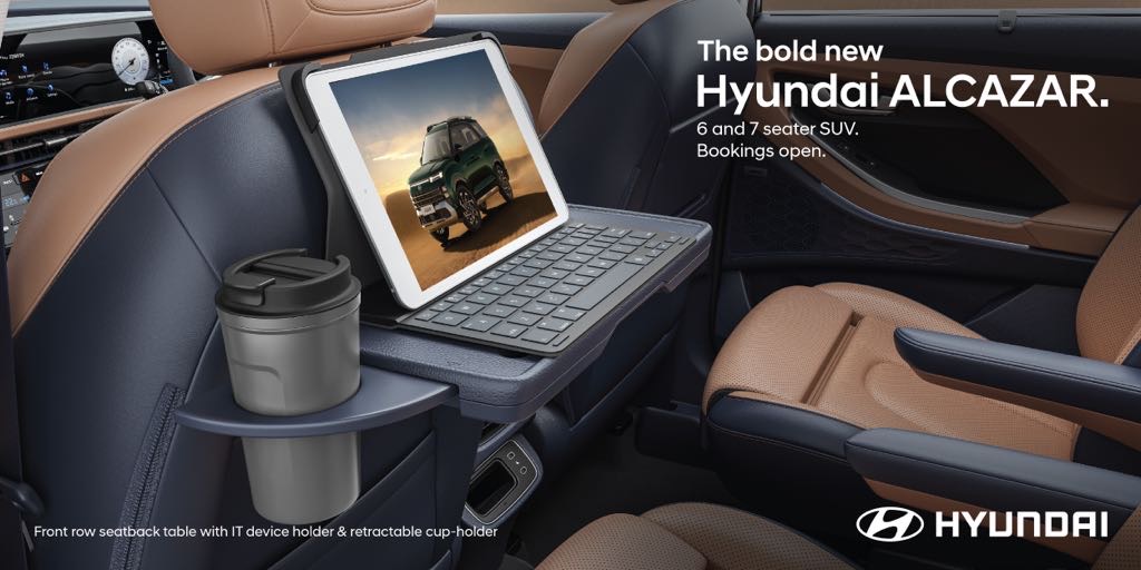 2024 Hyundai Alcazar Seat Back Table