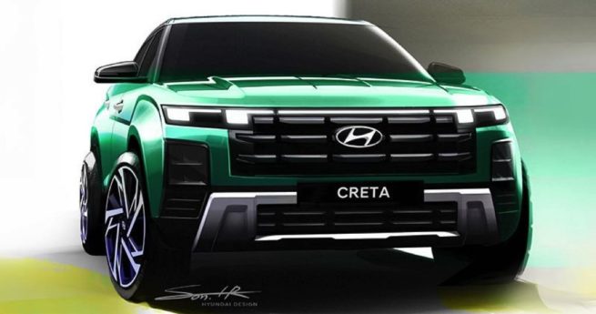 2024 Hyundai Creta Design Sketch