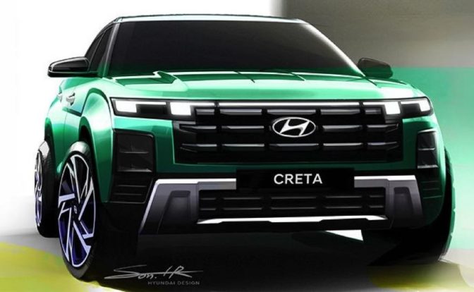 2024 Hyundai Creta Design Sketch