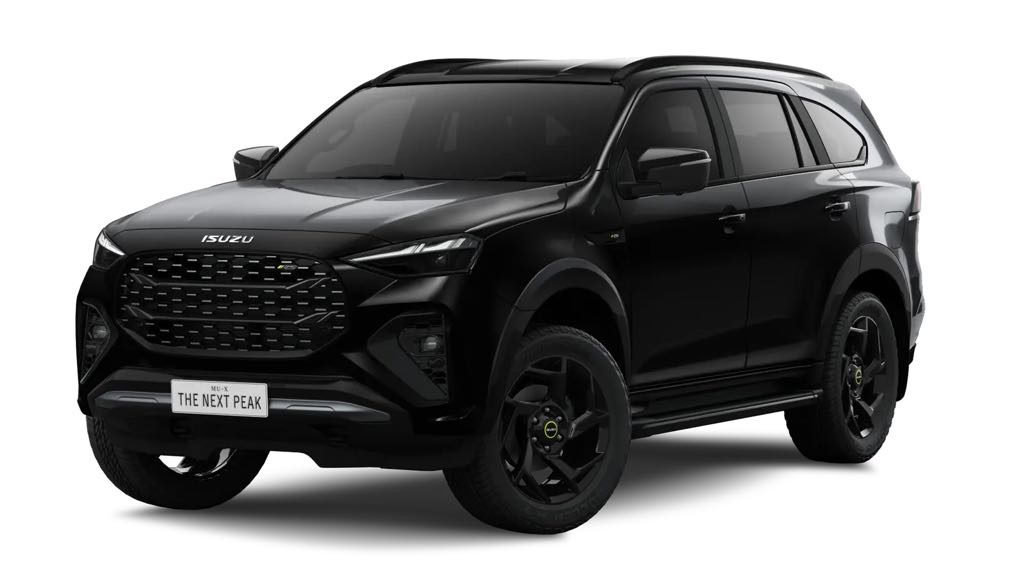 2024 Isuzu MU-X Black