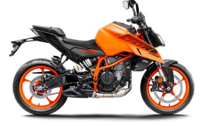 2024 KTM Duke 390 Electronic Orange