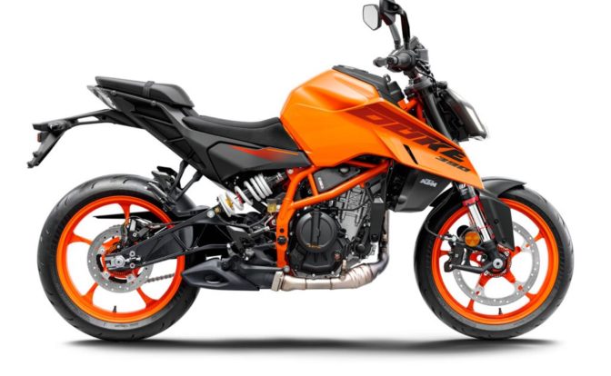 2024 KTM Duke 390 Electronic Orange