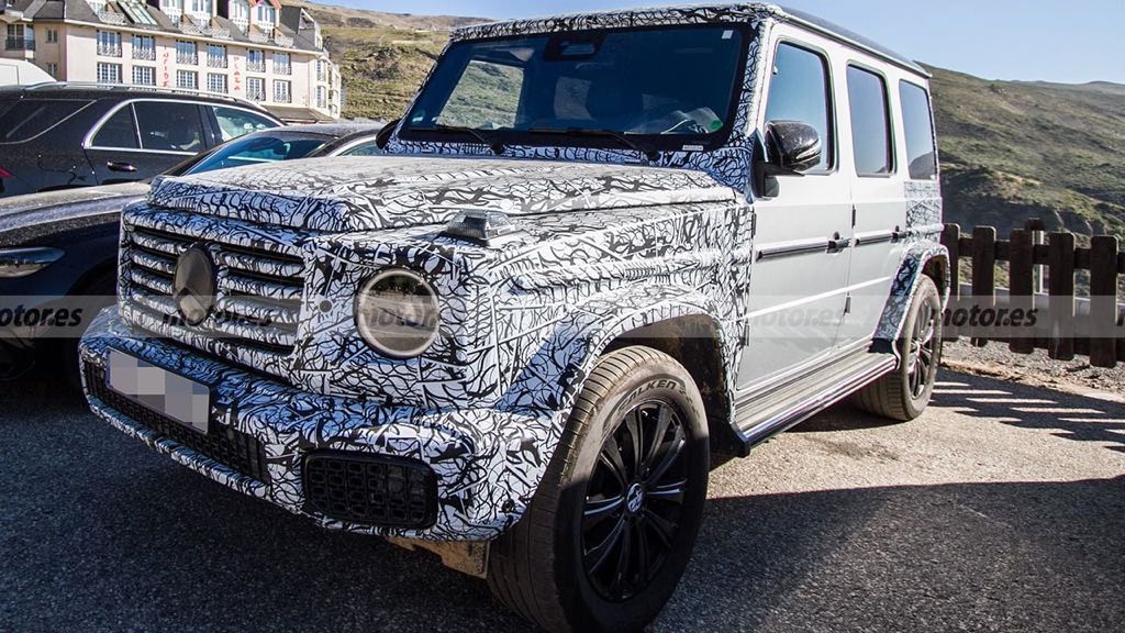 2024 Mercedes G-Class Spotted, Last ICE Update?