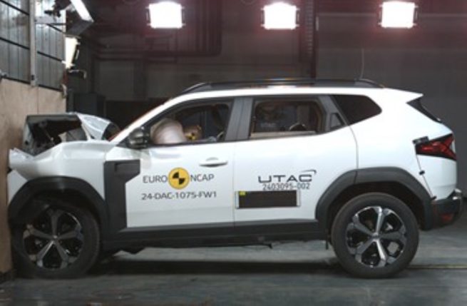 2024 Renault Duster Front Impact Euro NCAP