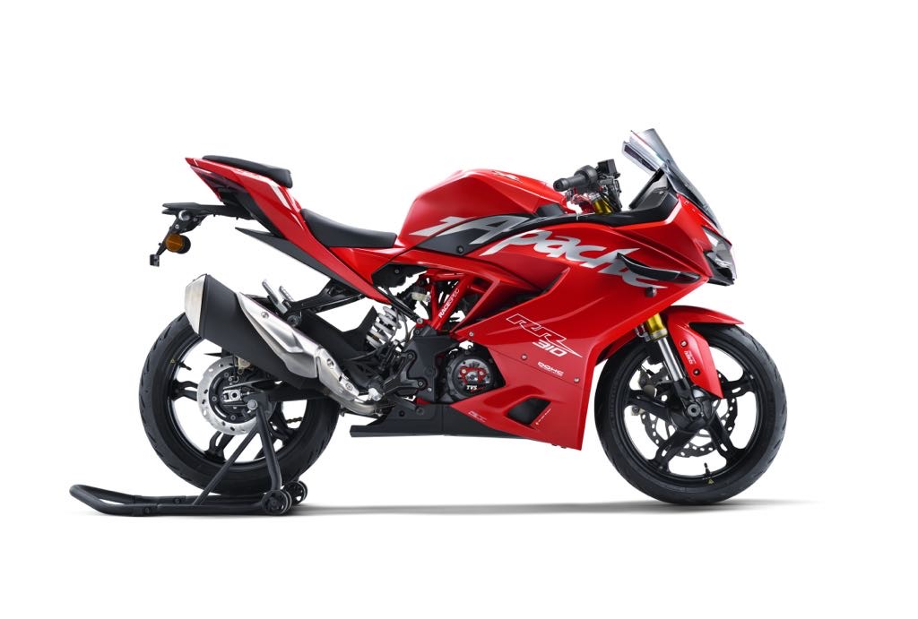 2024 TVS Apache RR 310 Red Side