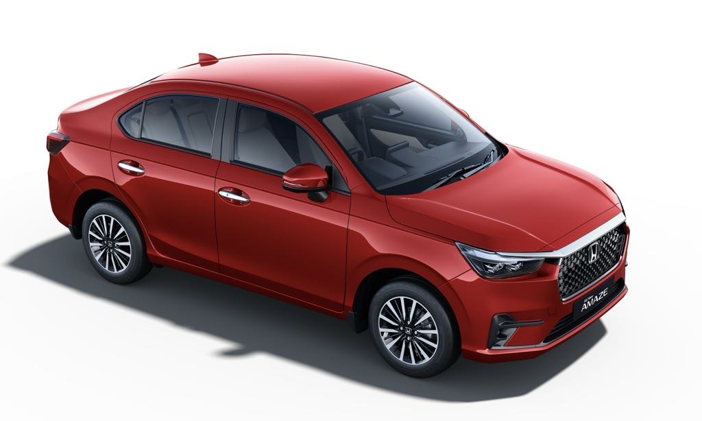 2025 Honda Amaze Red