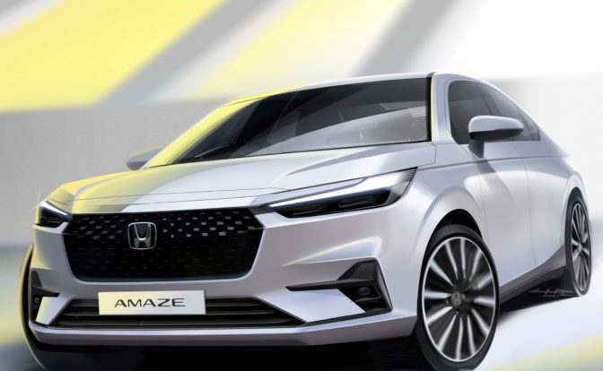 2025 Honda Amaze Sketch Front