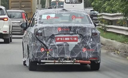 2025 Honda Amaze Spotted Testing