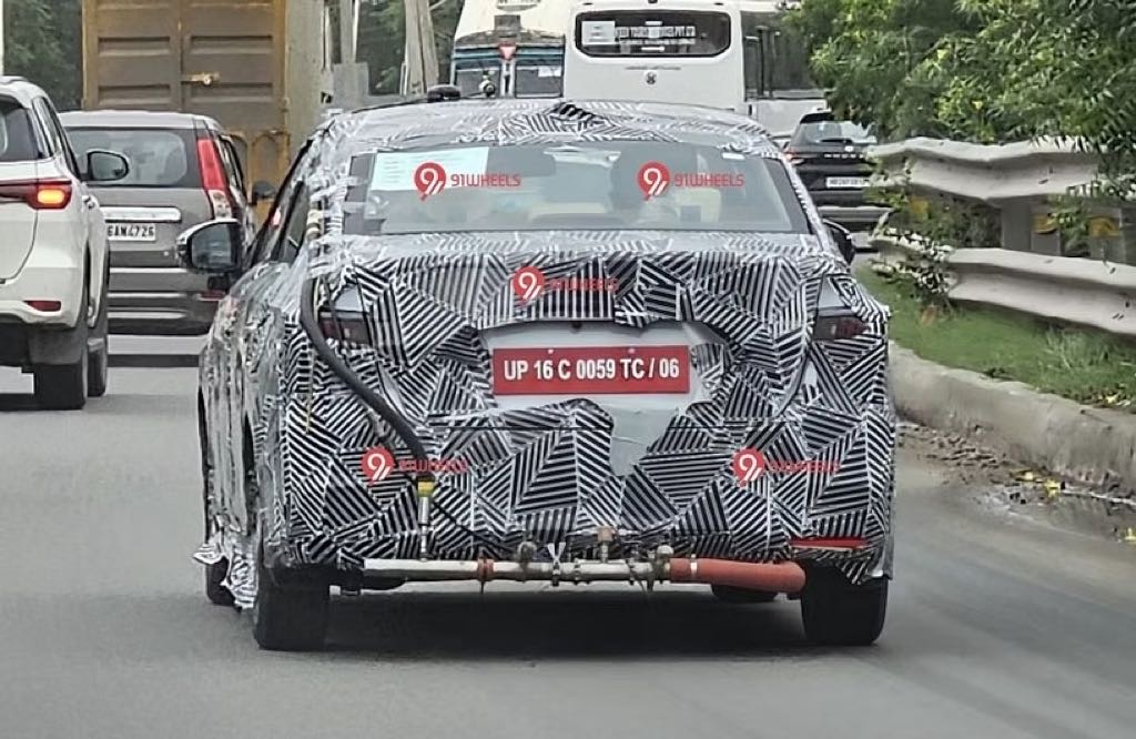 2025 Honda Amaze Spotted Testing