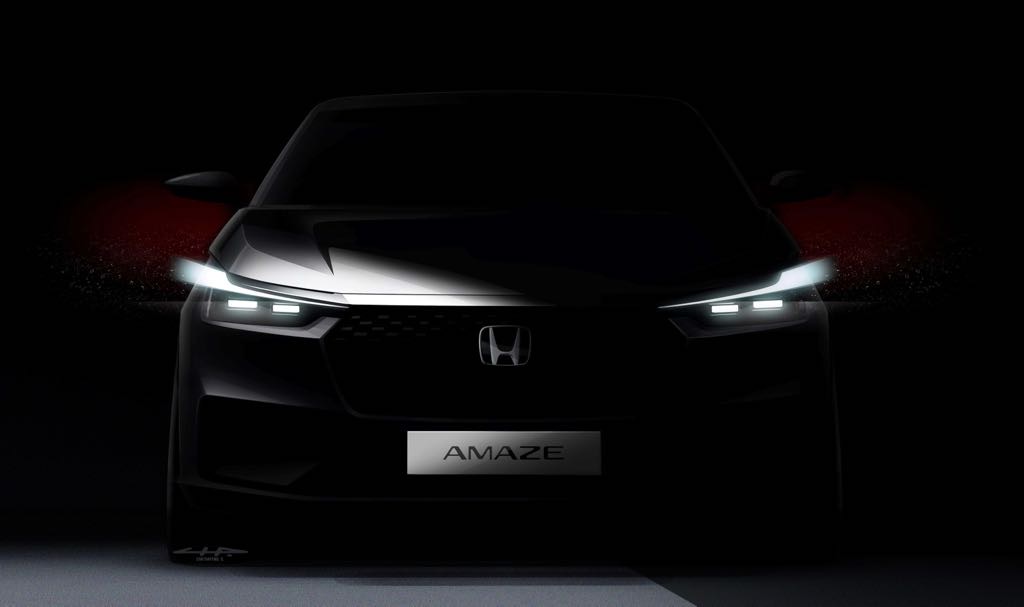 2025 Honda Amaze Teaser