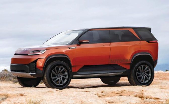 2025 Land Rover Discovery Rendering