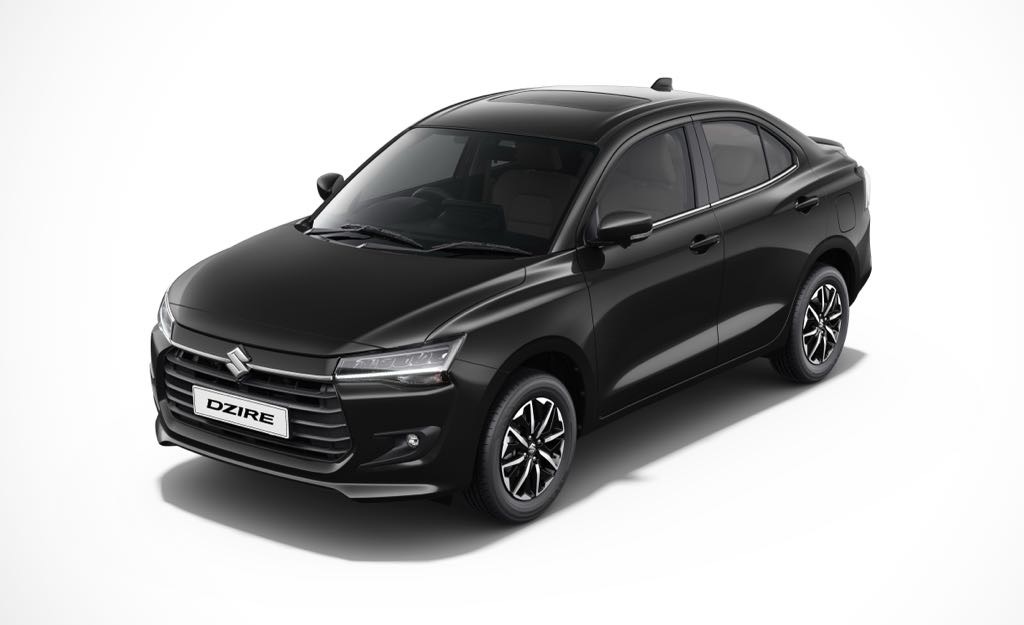 2025 Maruti Dzire Black