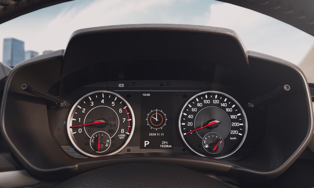 2025 Maruti Dzire Instrument Cluster