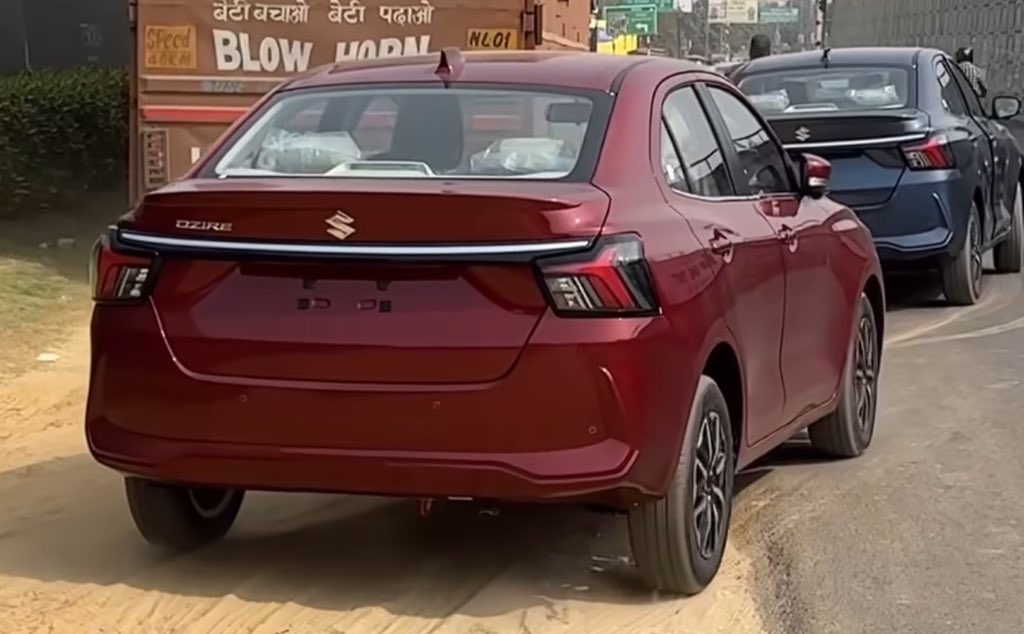 2025 Maruti Dzire Rear