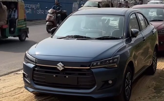 2025 Maruti Dzire Spotted