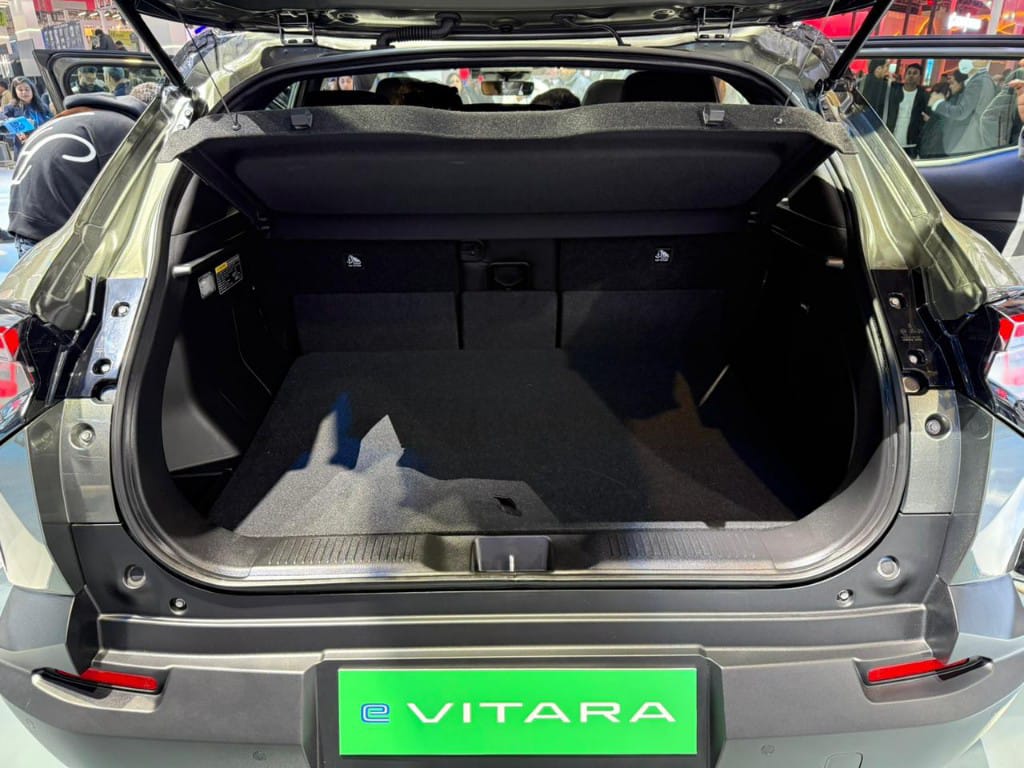 2025 Maruti Suzuki e Vitara Bootspace