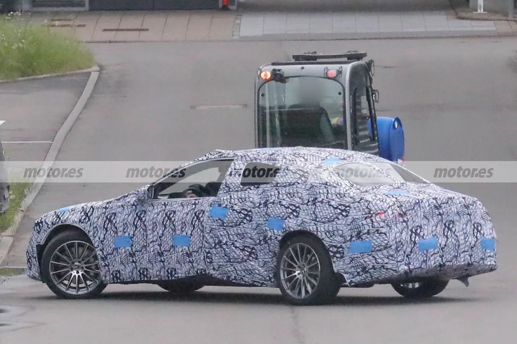 2025 Mercedes S-Class Prototype Rear