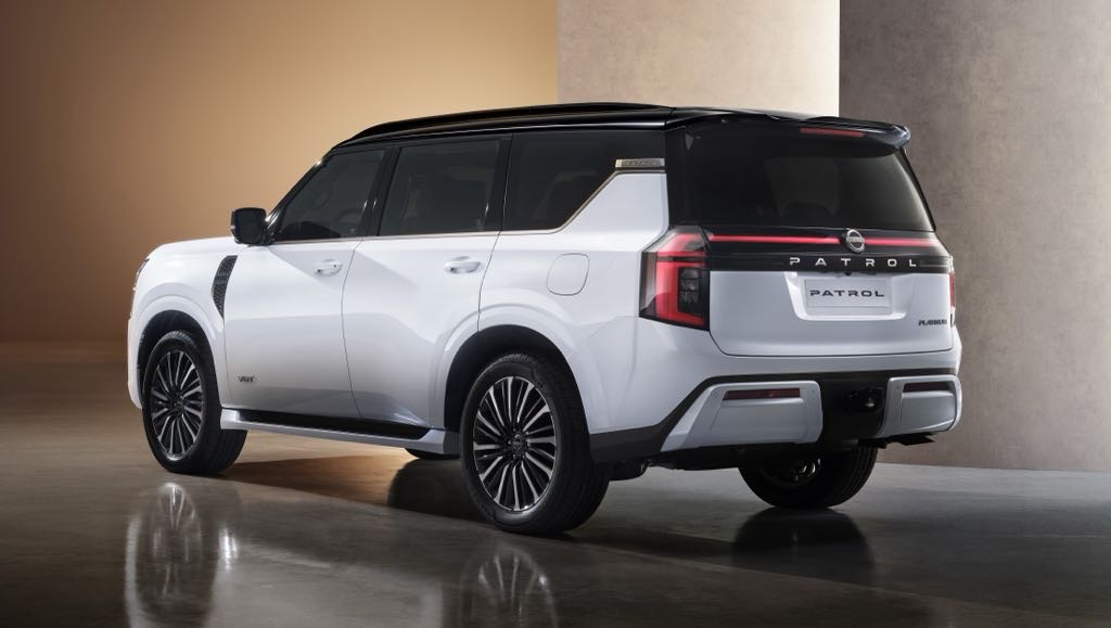 2025 Nissan Patrol Rear