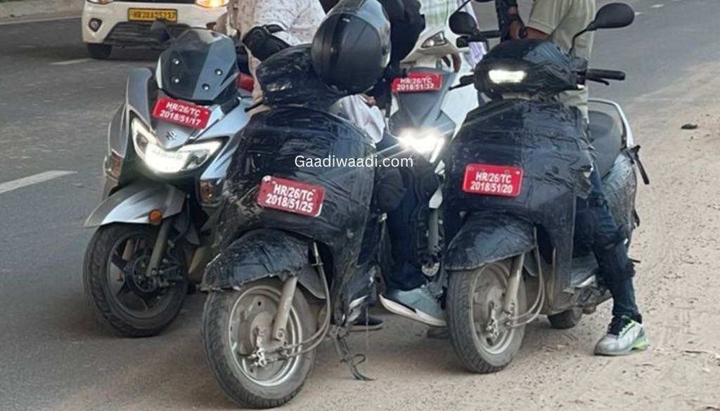 2025 Suzuki Access 125 Spied