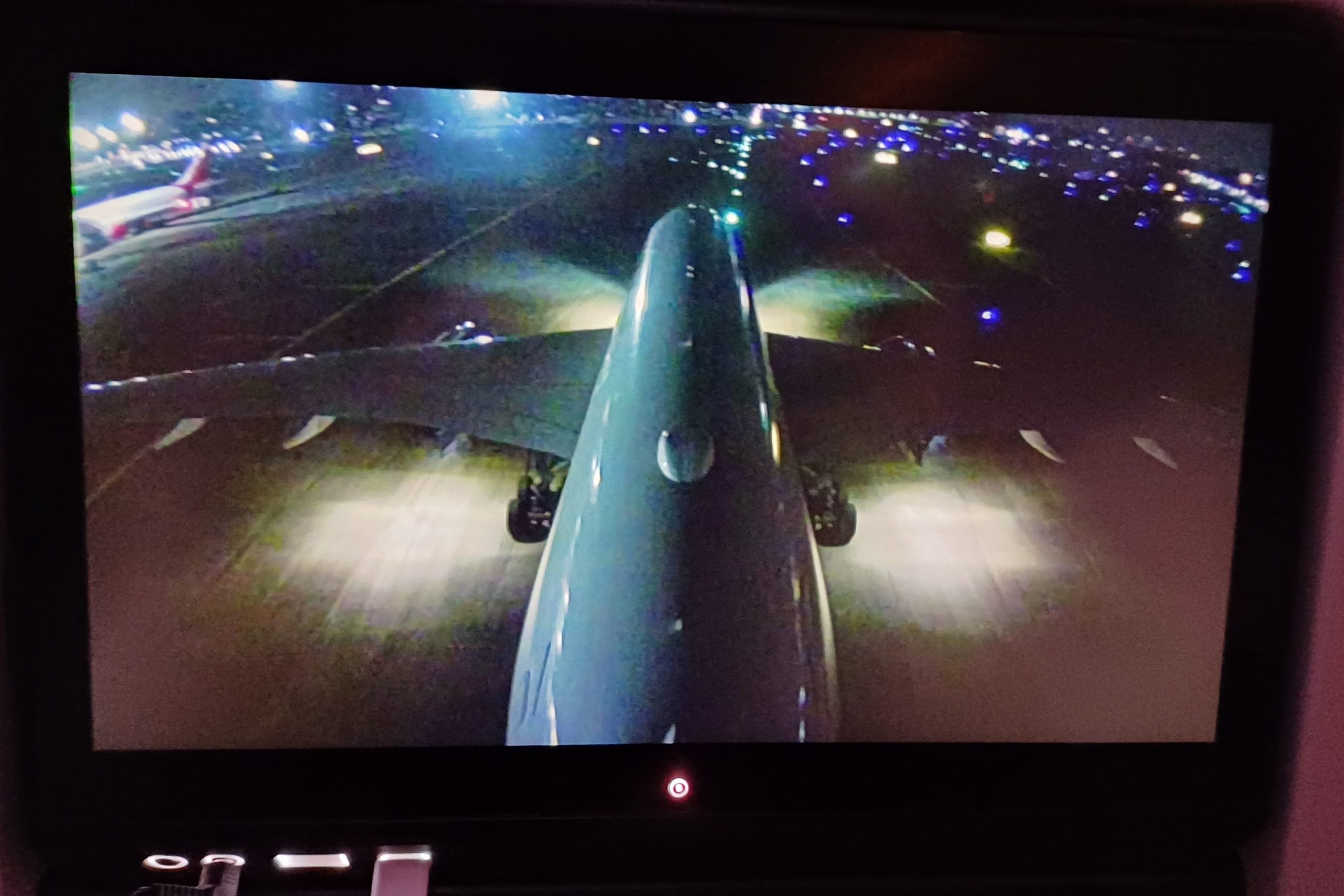 Air India A350 Tail Cam View