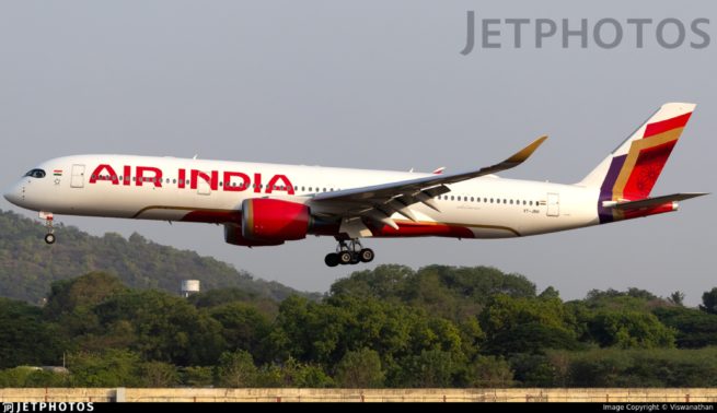 Air India A350 VT-JRH