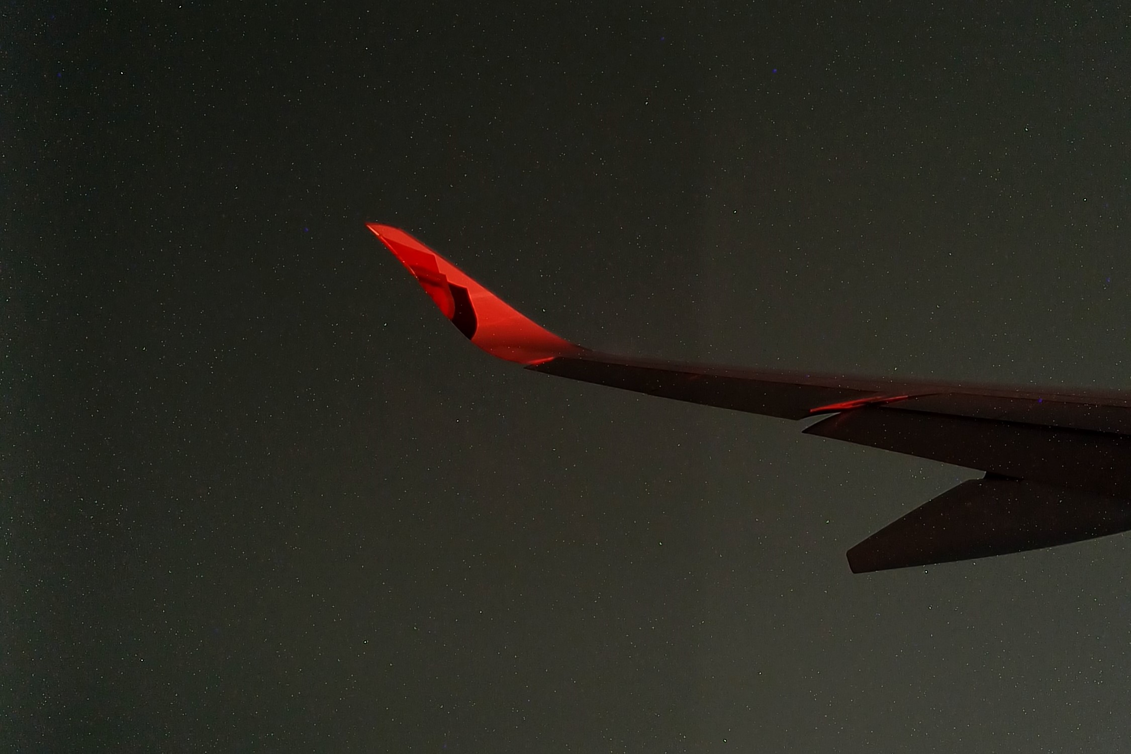 Air India A350 Wing Shot