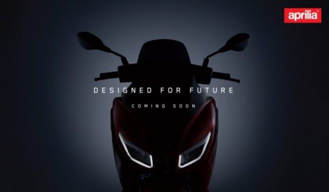 Aprilia SXR 160 Teaser