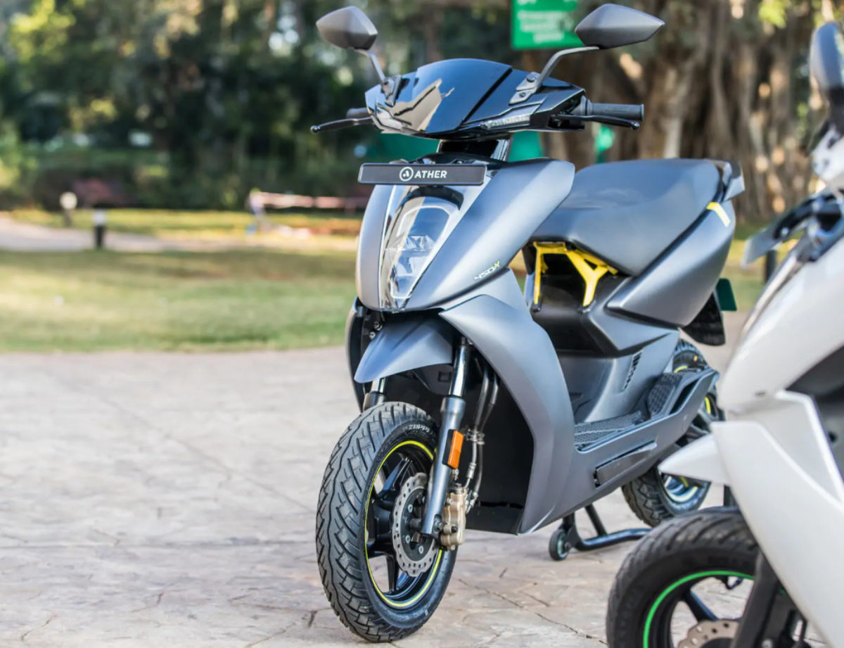 ather 450x scooter price