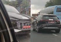 Audi Q6 e-tron Spied India