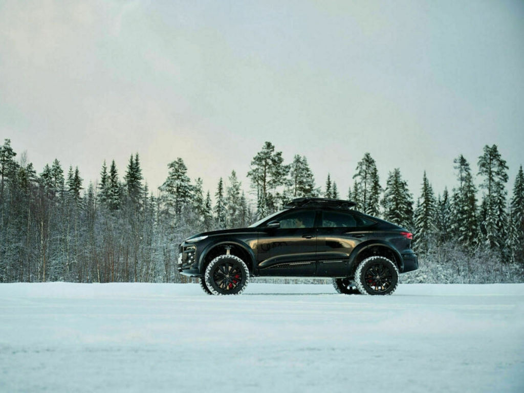 Audi Q6 e tron side