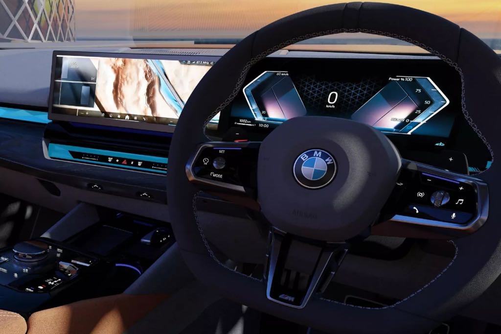 BMW 5 Series LWB Interior