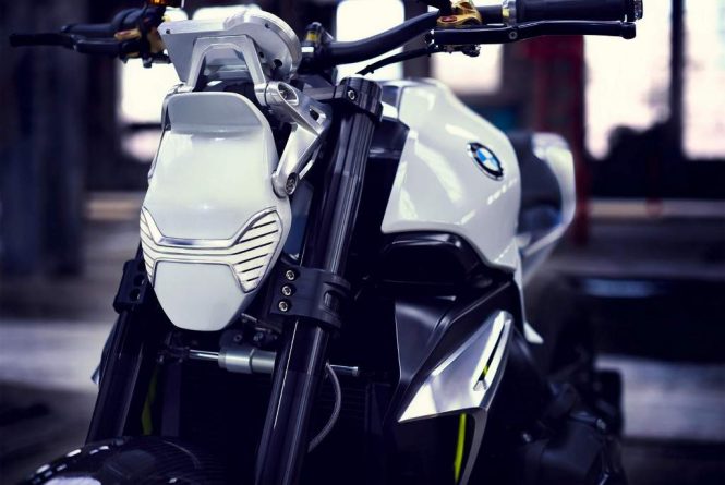 BMW Motorrad Concept Roadster LED Headlights