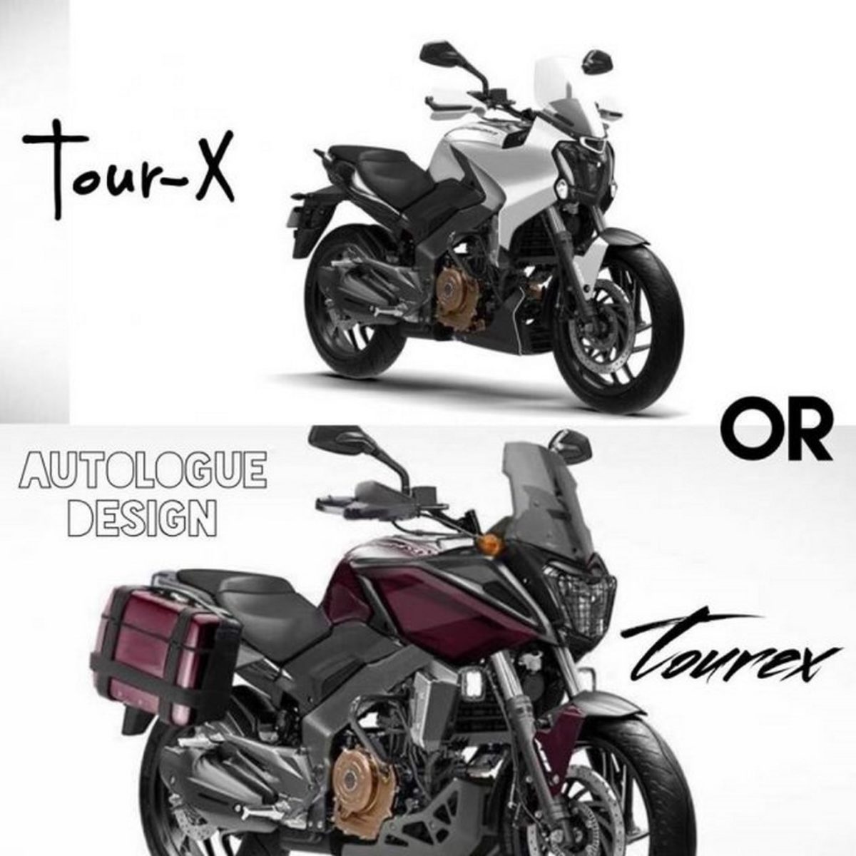 Bajaj dominar deals 400 custom