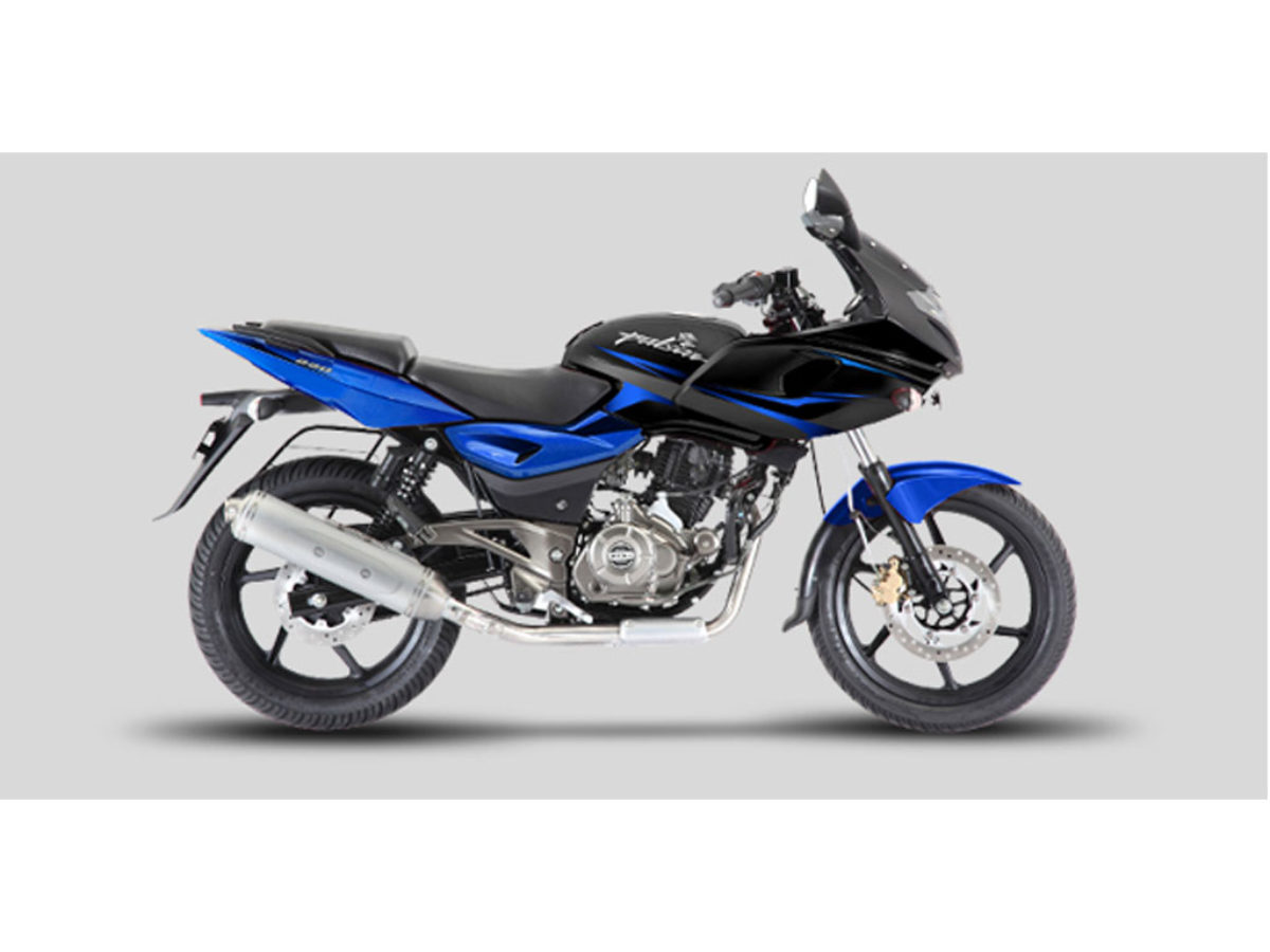 Bajaj pulsar deals 220 blue colour