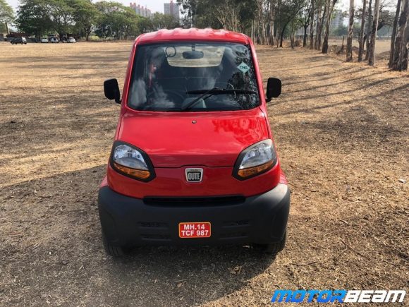 Bajaj Qute Front